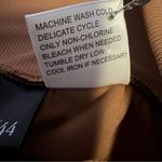 Bailey 44 wide leg pull on pants brown with cream side stripe size Large NWT Photo 5