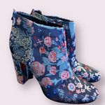 Sam Edelman Cambell Floral Brocade Jacquard Embroidered Boots - size 8.5 Photo 8