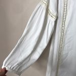 Harlowe $ Graham Harlowe and graham sheer pullover lightweight blouse size medium Photo 3