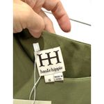 Haute Hippie Asymmetric Ruffle One-Shoulder Mini Dress Green Women's Size Small Photo 4