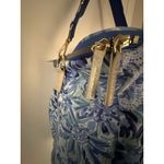 Lilly Pulitzer Wine Carrier Soft Cooler Blue Insulated High Maintenance NWT New Photo 6