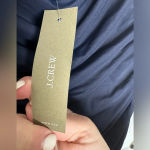 J.Crew NWT Ruched Square Neckline Navy One Piece Bathing Suit Size 22 Photo 6