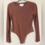 Olive & Oak  size small thong bodysuit root beer color Photo 10