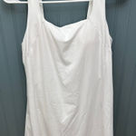 Callia‎ Womens M White Inspire Scoop Back Dress Athletic Workout Activewear Size M Photo 0