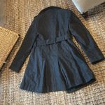 Miss Sixty  Vintage Grey Wool Blend Pea Coat Size Large Photo 9