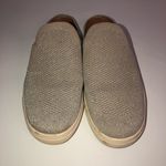 Lucky Brand backless mule type sneakers slip on tan sparkly women’s size 8 Photo 1