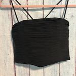 Madewell NWT Wendy Pleated Cotton Poplin Crop Top Photo 1