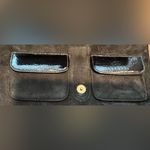 VINTAGE: Block | women’s classic suede handbag Gold Photo 7