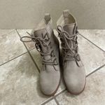 Sorel Women's Cate Lace Bootie Quarry Gum 2 Waterproof Leather Boot US 7.5 Photo 1