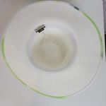 Sun n Sand Womens Sun Hat White Green Tie Dye Ribbon Trim Wide Brim Beach Summer Photo 43