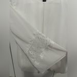 BCX  White Blouse with Flowy Sleeves Photo 2