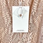 Fame and Partners Blush Pink Chelsey Lace Maxi Dress Size 8 Photo 15