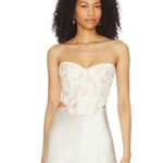 Bardot NWT! Lila Corset Bustier Top in Sunny Floral - Size 8 (MSRP $119) Photo 0
