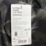 Athleta  Ultimate Camo 7/8 Tight Green size 2X NWT Photo 3