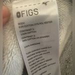 FIGS  On Shift Full Zipper Hoodie Sweatshirt in Heathered Grey size Medium Photo 5