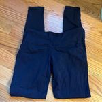 Athleta  chaturanga navy blue tight leggings size medium tall Photo 1