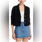 NWT Aqua Cashmere Black Blazer Cardigan Jacket XXL Photo 2