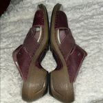 Merrell  Burgundy Slide Sandals Photo 3