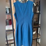 MM.LaFleur the Shirley Dress Pacific blue Office Work Formal sheath sleeveless Photo 2