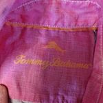 Tommy Bahama Pink Sleeveless  100%‎ Linen Shirt Photo 1