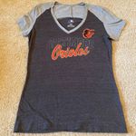 *GENUINE MLB MERCHANDISE* Baltimore Orioles V Neck Gray Size M Photo 0