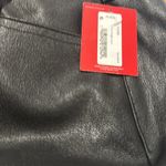 Spanx NWT  II Slim‎ Straight Faux Leather Pants Luxe Black Pull On Shaping Photo 5