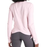 Athleta  Samsara Side Tie Sweatshirt Pink Long Sleeve Women's Size Extra Small Photo 1