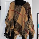 Steve Madden Tartan Plaid Poncho Photo 0