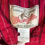 Wrangler Vintage  American Cowboys Red Pearl Snap Button Up Western Shirt Size XL Photo 7