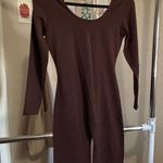 ୨୧ ･ﾟ✧ Jumping Joy Vintage Brown Long Sleeve Jumpsuit Size XL Photo 0