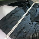 Vintage Suede Black Leather Western Mid Photo 9