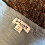 Splendid  xs blue crop top oversized Photo 6