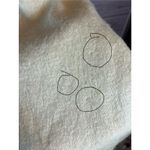 Burberry Vtg Burberrys of London 100% Cashmere Fringe Scarf Off White Butterscotch 52x12 Photo 7