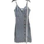 Anthropologie Waverly Grey Morin Dress Women S Blue White Polka Dot Button Front Photo 8