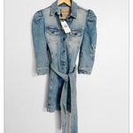 Retrofête Retrofete New! Lema Mini Jean Dress  Photo 1