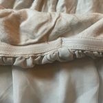 EXPRESS Strapless Bodysuit with White Sheer Ruffle Photo 8