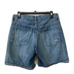 Old Navy  Blue Denim Boyfriend Distressed Shorts Photo 1