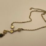 Anne Klein  Vintage Elegant Orange Heart White Stones Gold Tone Necklace … Photo 9