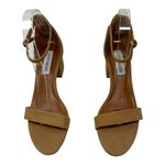 Steve Madden  Irenee Tan Suede Block Heel Sandals Size 6.5 Photo 1