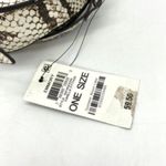 INC International Concepts Emmory Python Print Crossbody Purse Black Photo 7