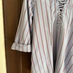 Free People  | We the Free Lisbon Tunic in Blue Multi Striped Popover | Small Photo 7