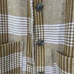 A New Day Trench Coat in Plaid in Tan and Pink Size XS Photo 5