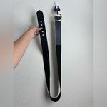 Ava & Viv Mid Waist Belt Stretchy Wide Black Gold FLAWED NWT 4X Photo 2