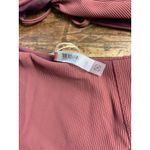 Berlook Wine Red Twist Backless Bikini NWT size small Brown Photo 4