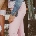 Princess Polly Faye Cropped jeans in pink Photo 0