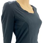 Marika SMALL Black Dry Wik Performance Wear Long Sleeve Athletic Tee Shirt Photo 1