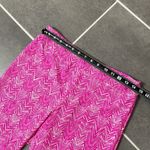 JUDE CONNALLY Lucia Herringbone Hot Pink Pant size Small Photo 2