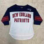 NFL Set of 2 Team Apparel New England Patriots Jersey Raglan Top Size S Photo 1