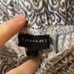 Tahari Gray Patterned Lounge Pants Photo 2