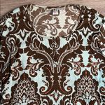 Take Two Brown and Cream Patterned Top Size 2X Photo 5